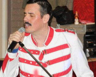 Dean Richardson as Freddie Mercury