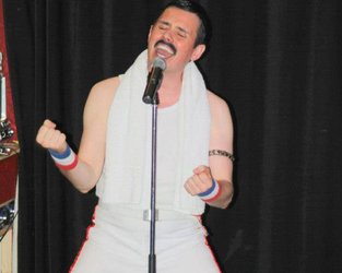 Dean Richardson as Freddie Mercury